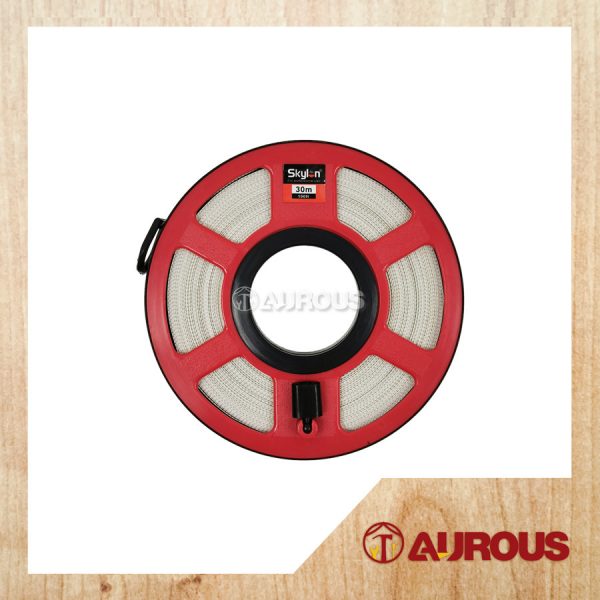SKYLON ROUND TYPE NYLON MEASURING TAPE 30M/100FT , 50M/165FT