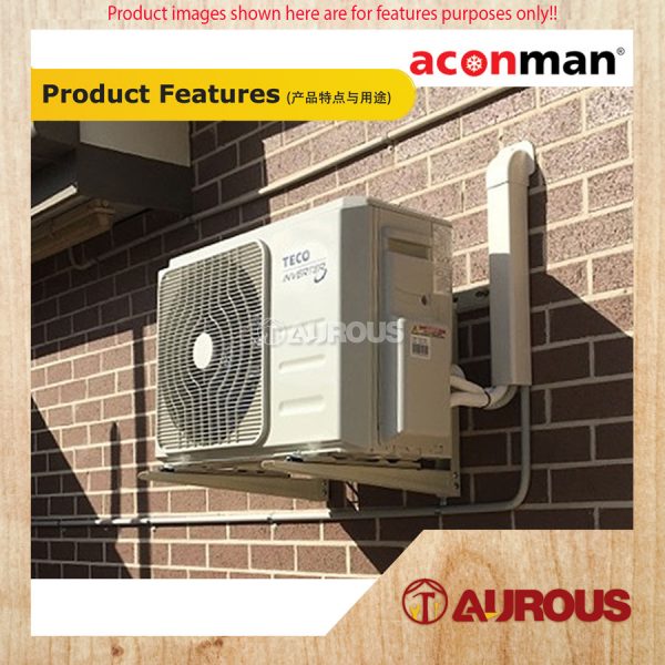 STAINLESS STEEL SUS304 OUTDOOR AIR-CONDITIONER WALL BRACKET 2.0/2.5HP - Image 6