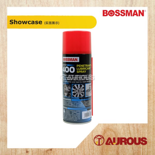 BOSSMAN MULTI PURPOSE LUBRICANT SPRAY 400ML BMD-400 - Image 2