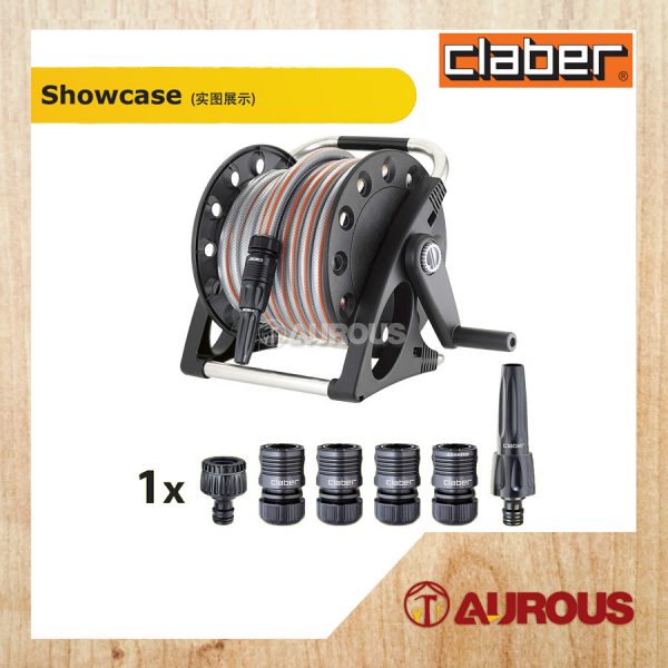 CLABER AQUAPONY KIT 8884 /GARDEN WATER HOSE REEL KIT - Image 3