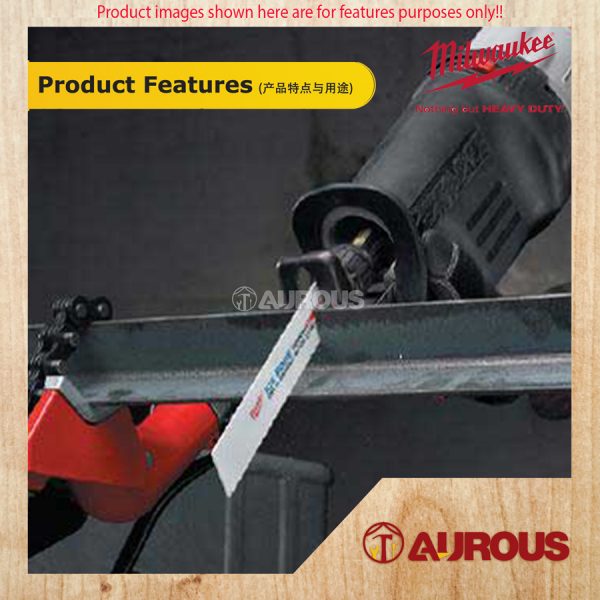 Milwaukee Thin Kerf Ice Hardened SAWZALL Blades 9inc 14 TPI (5pcs Pack) 48-00-4187 - Image 5