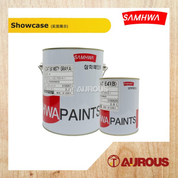 SAMHWA S-COAT E41 EPOXY COATING A+B 3.2+0.8LITRE - Image 2
