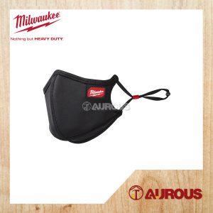 MILWAUKEE ADJUSTABLE 3 LAYER PERFORMANCE FACE MASK SIZE S/M , L/XL