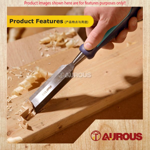 FLAT FILE CR / BEVELLED EDGE WOOD CHISEL / PAHAT KAYU (12MM,32MM) - Image 8