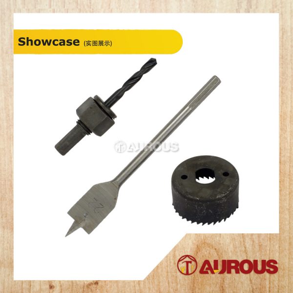 DOOR LOCK INSTALLATION KIT HOLE SAW / DOOR LOCK DRILL HOLE INSTALLATION TOOL (3 PCS/SET) - Image 4