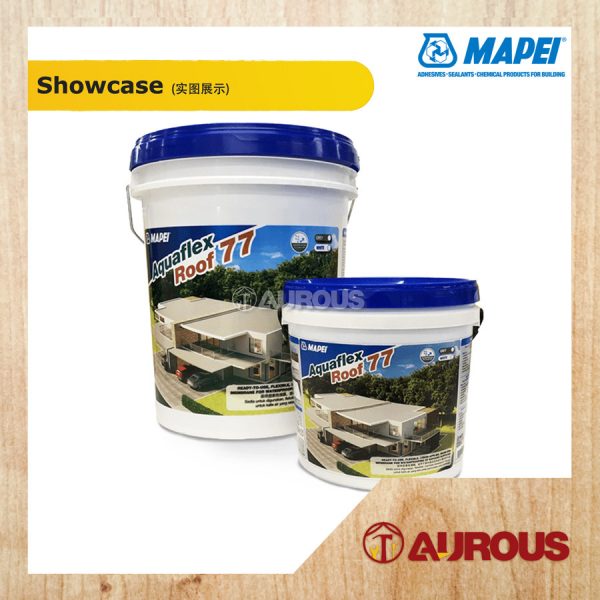 MAPEI AQUAFLEX ROOF 77 4KG ( GREY / WHITE ) - Image 2