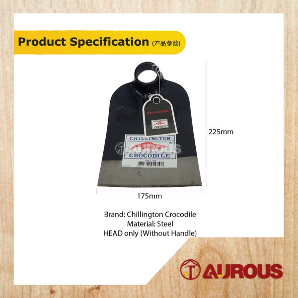 HOE HEAD CROCODILE/MATA CANGKUL CAP BUAYA (HEAD ONLY) - Image 4