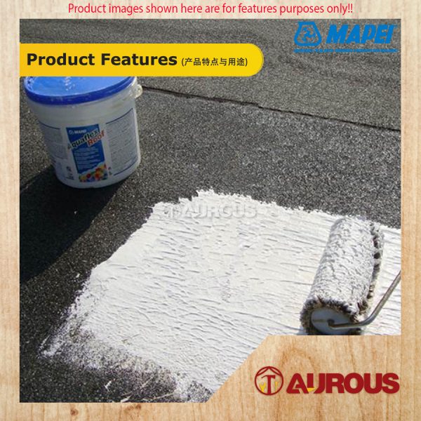 MAPEI AQUAFLEX ROOF 77 18KG ( GREY / WHITE ) - Image 8