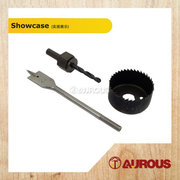 DOOR LOCK INSTALLATION KIT HOLE SAW / DOOR LOCK DRILL HOLE INSTALLATION TOOL (3 PCS/SET) - Image 2