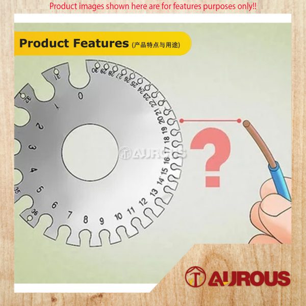 STEEL ROUND WIRE GAUGE MEASURING PLATE - Image 5