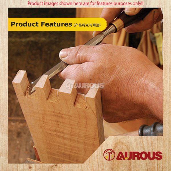 FLAT FILE CR / BEVELLED EDGE WOOD CHISEL / PAHAT KAYU (12MM,32MM) - Image 7