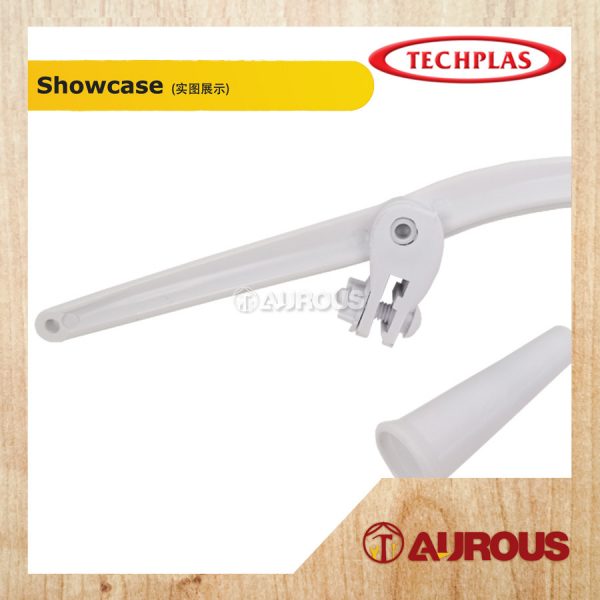 TECHPLAS PLASTIC LEVER ARM C/W METAL CHAIN CODE:1010 - Image 2