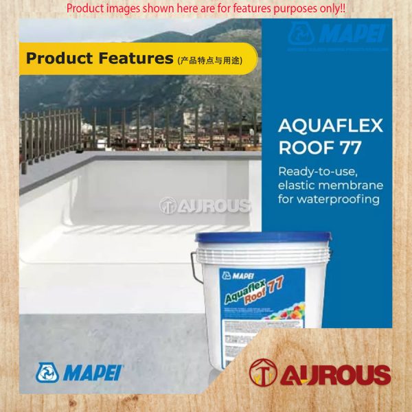 MAPEI AQUAFLEX ROOF 77 18KG ( GREY / WHITE ) - Image 7