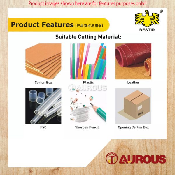 BESTIR UTILITY CUTTER KNIFE 03506 - Image 4