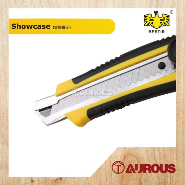 BESTIR UTILITY CUTTER KNIFE 03501 (ROUND BUTTON) - Image 2
