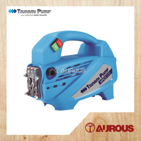 TSUNAMI PUMP HIGH PRESSURE CLEANER (INDUCTION MOTOR 1.3KW/100BAR/ 6 LPM) HPC6120