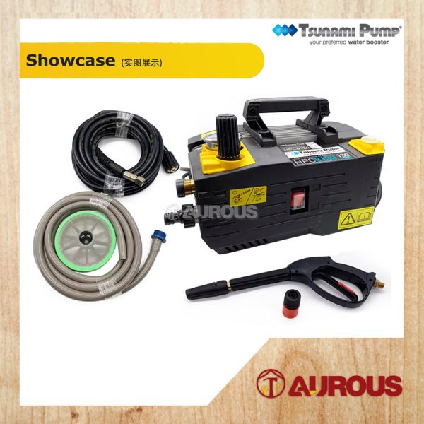 TSUNAMI PUMP HIGH PRESSURE CLEANER (2.2KW/130BAR/8 LPM) HPC8130 - Image 2