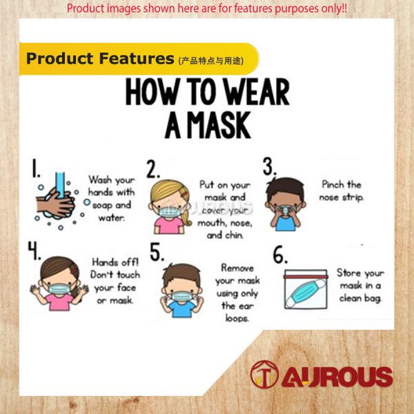 3D MIX CARTOON KIDS CHILDREN 3PLY FACE MASK BFE 99% 50PCS/PACK (4-12 YEARS OLD) - Image 9