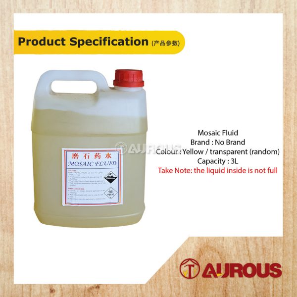 MOSAIC FLUID CLEANER/TILE REMOVER/PENCUCI LANTAI MOZEK SIMEN (ACID) 3L - Image 3