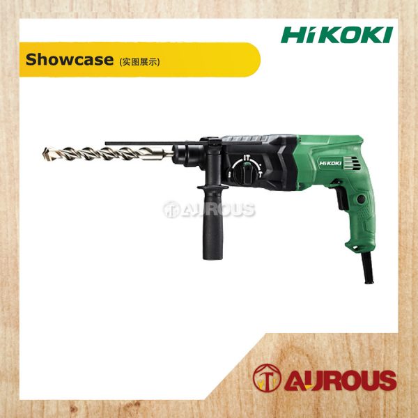 HIKOKI 3 IN 1 ROTARY HAMMER DH24PH2 24MM C/W DRILL BIT SET ( INCLUDED ACCESORIES 5 DRILL BIT ) - Image 3
