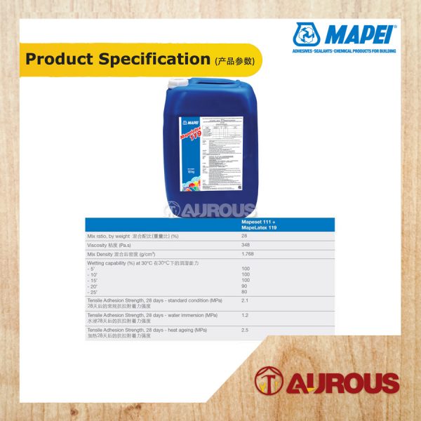 MAPEI SUSU ADMIX PLUS MAPELATEX 119 18L - Image 2
