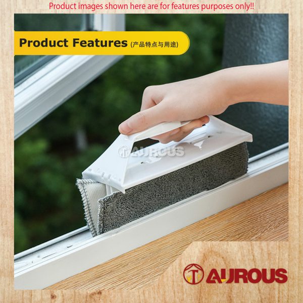 WINDOW CLEANER SLOT C/W PVC HAND HELD FOLDABLE CLEANING BRUSH - Image 6