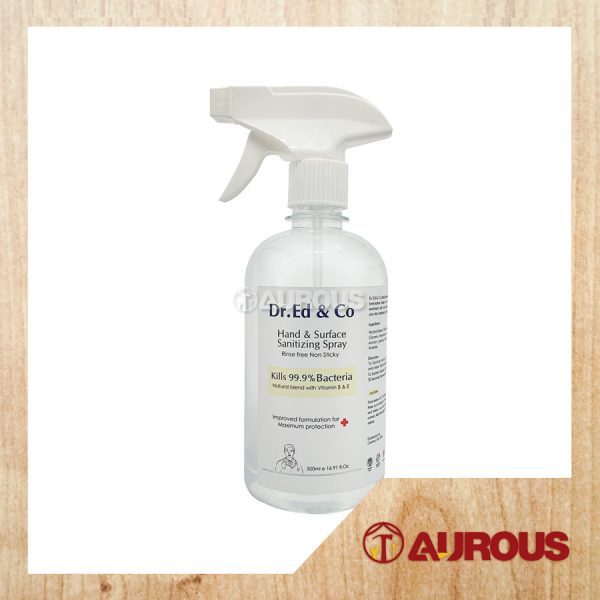 DR ED.CO INSTANT HAND SANITIZER SPRAY TYPE 75% ALCOHOL 500ML [LIQUID] - 1 BOTTLE