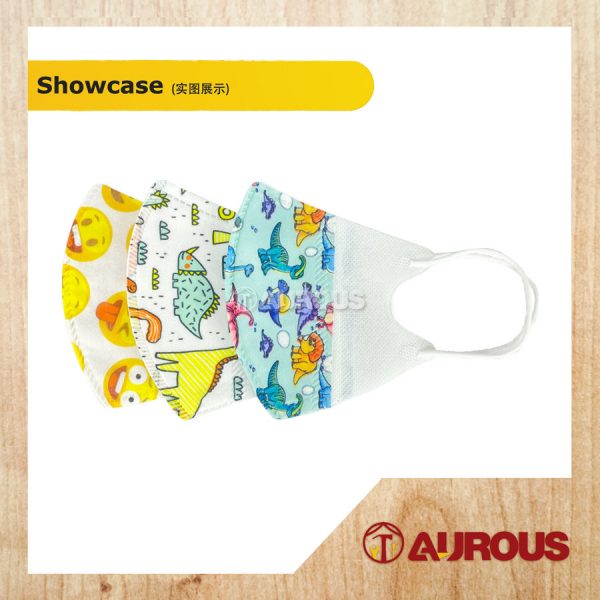 3D MIX CARTOON KIDS CHILDREN 3PLY FACE MASK BFE 99% 50PCS/PACK (4-12 YEARS OLD) - Image 5