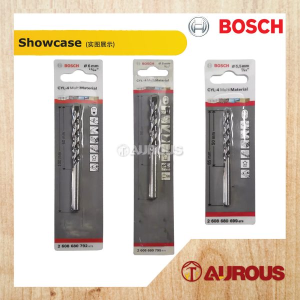 BOSCH MULTIPURPOSE CONCRETE DRILL BIT CYL-3 / CYL-4 - Image 3