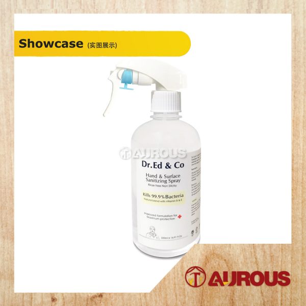 DR ED.CO INSTANT HAND SANITIZER SPRAY TYPE 75% ALCOHOL 500ML [LIQUID] - 1 BOTTLE - Image 2