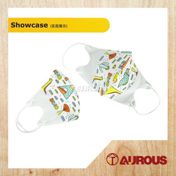 3D MIX CARTOON KIDS CHILDREN 3PLY FACE MASK BFE 99% 50PCS/PACK (4-12 YEARS OLD) - Image 3
