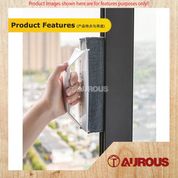 WINDOW CLEANER SLOT C/W PVC HAND HELD FOLDABLE CLEANING BRUSH - Image 8