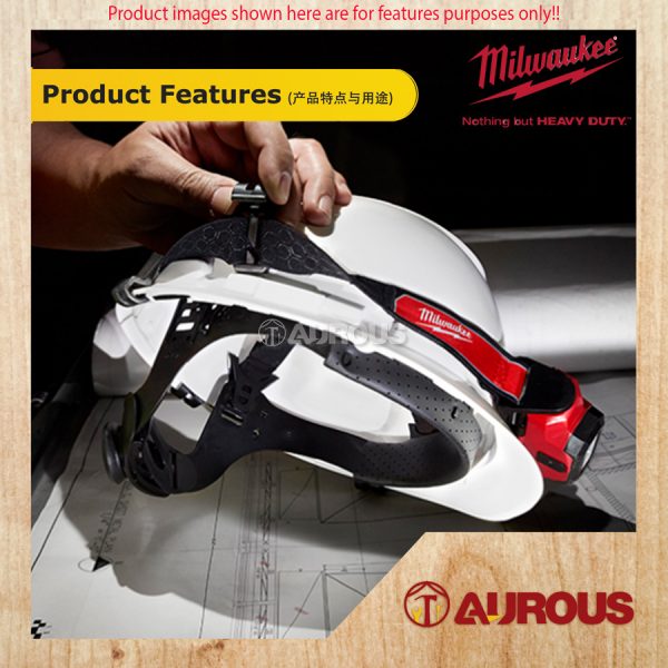 MILWAUKEE L4 HL-201 USB RECHARGEABLE HEAD LAMP 475 LUMENS - Image 8