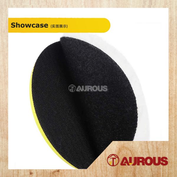 VELCRO TYPE POLISHING WOOL PAD (LONG FEATHER)(80MM-180MM)-1 PIECE - Image 3