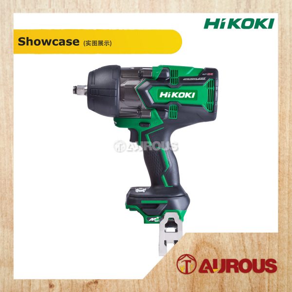 HIKOKI BATTERY CORDLESS MULTI VOLT IMPACT WRENCH MACHINE 1/2'' 36V WR36DB 1650NM TORQUE [BARE TOOL] - Image 2