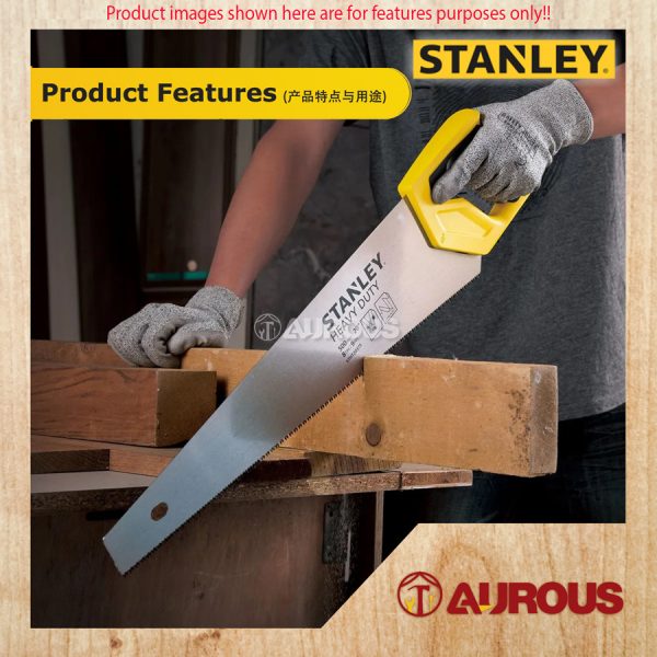 STANLEY BI-MAT HANDSAW 18"/ 22'' (PLASTIC HANDLE) - Image 6