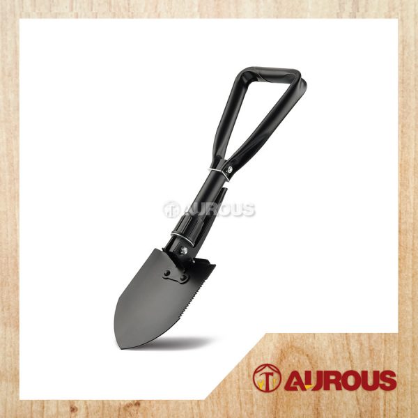 MULTIPURPOSE MINI FOLDABLE SHOVEL HOE CHISEL CAMPING HIKING ARMY UTILITY