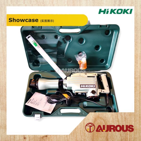 HIKOKI DEMOLITION HAMMER PH-65A (1400IPM,1240W,30MM HEX,36J,15KG) - Image 4