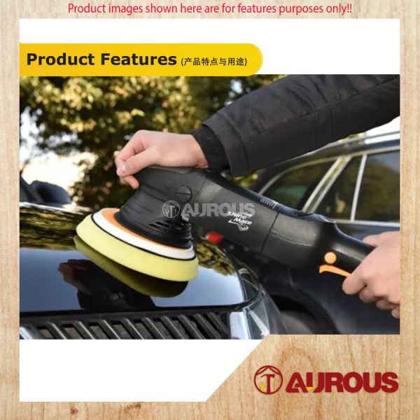YELLOW VELCRO TYPE H/D FLAT FOAM PAD POLISHING SPONGE (3'' 4'' 5'' 7'') - 1 PIECE - Image 6
