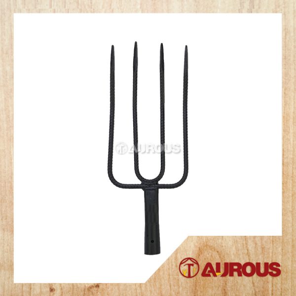 B-TANI 4 POINT FORK HOE/4 TEETH DIGGING FORK/GARDENING GRASS FORK(HEAD ONLY)