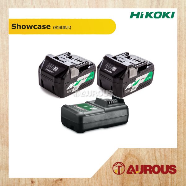 HIKOKI BATTERY CORDLESS BASIC COMBO DRIVER DRILL IMPACT WRENCH MACHINE 12V KC12DVWH (WH12DA + DV12DA) - Image 4