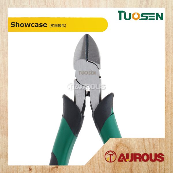 TUOSEN CARBON STEEL DIAGONAL CUTTING PLIER 6'' 150MM MODEL:12694 - Image 4