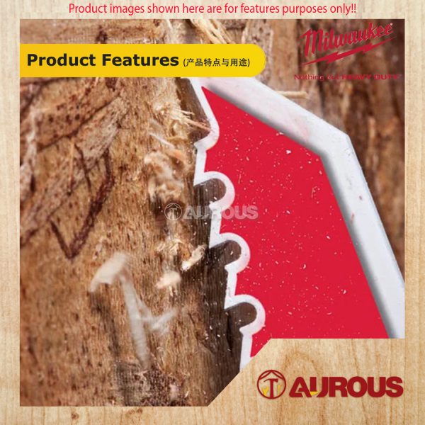 MILWAUKEE WOOD CUTTING SAWZALL BLADE 48-00-5035 [6"] 5TPI - Image 5