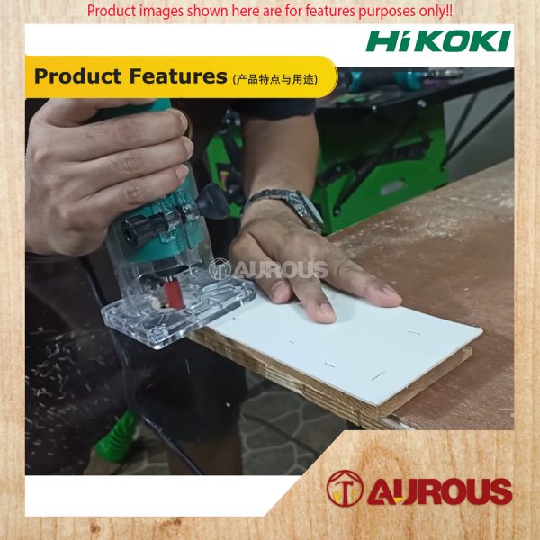 HIKOKI MACHINE TRIMMER (ROUTERING) 6.35MM (1/4") M6ST - Image 8