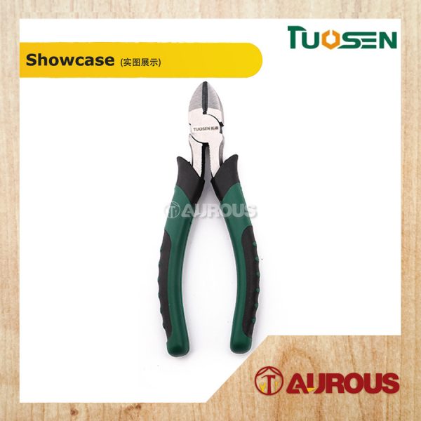 TUOSEN CARBON STEEL DIAGONAL CUTTING PLIER 6'' 150MM MODEL:12694 - Image 2