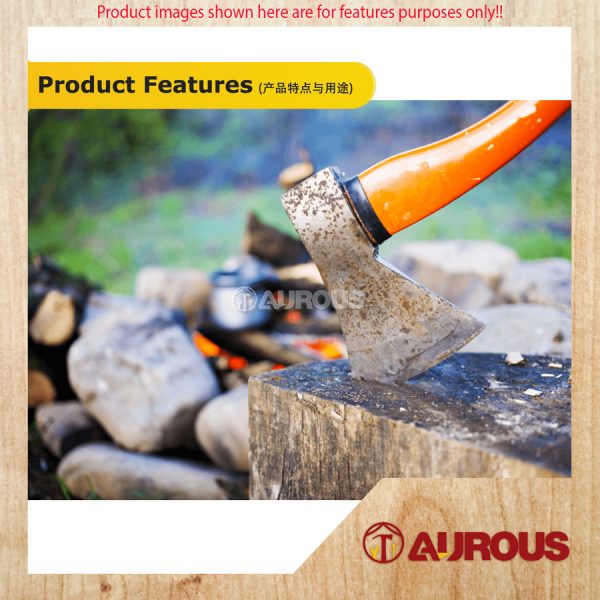 NICEMAN AXE C/W FIBREGLASS HANDLE AXE/KAPAK PEMEGANG FIBER 16oz 700 GRAM - Image 6