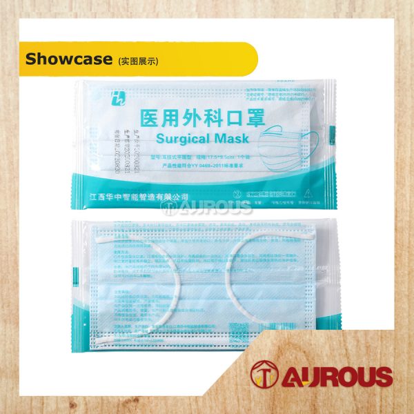 (1 PIECE) 3 PLY STERILE DISPOSABLE MEDICAL SURGICAL FACE MASK [INDIVIDUALLY PACKING] - Image 3
