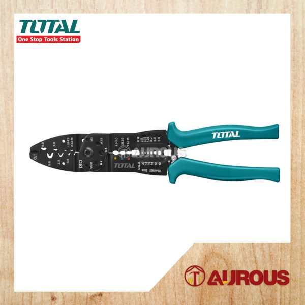 TOTAL WIRE STRIPPER PLIER 254MM 10" (THT15101)