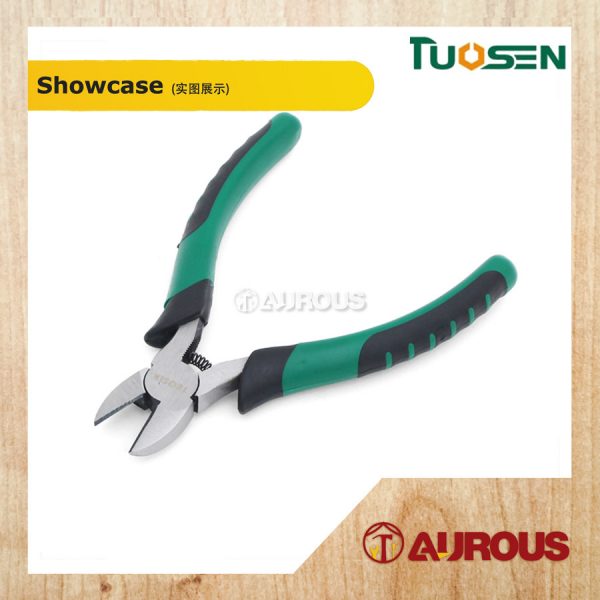 TUOSEN CARBON STEEL DIAGONAL CUTTING PLIER 6'' 150MM MODEL:12694 - Image 3