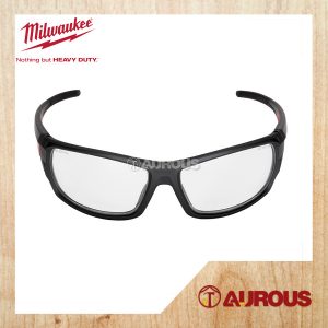 MILWAUKEE PERFORMANCE SAFETY GLASSES ANTI FOG ANTI SCRATCH LENSES [CLEAR] 48-73-2020A